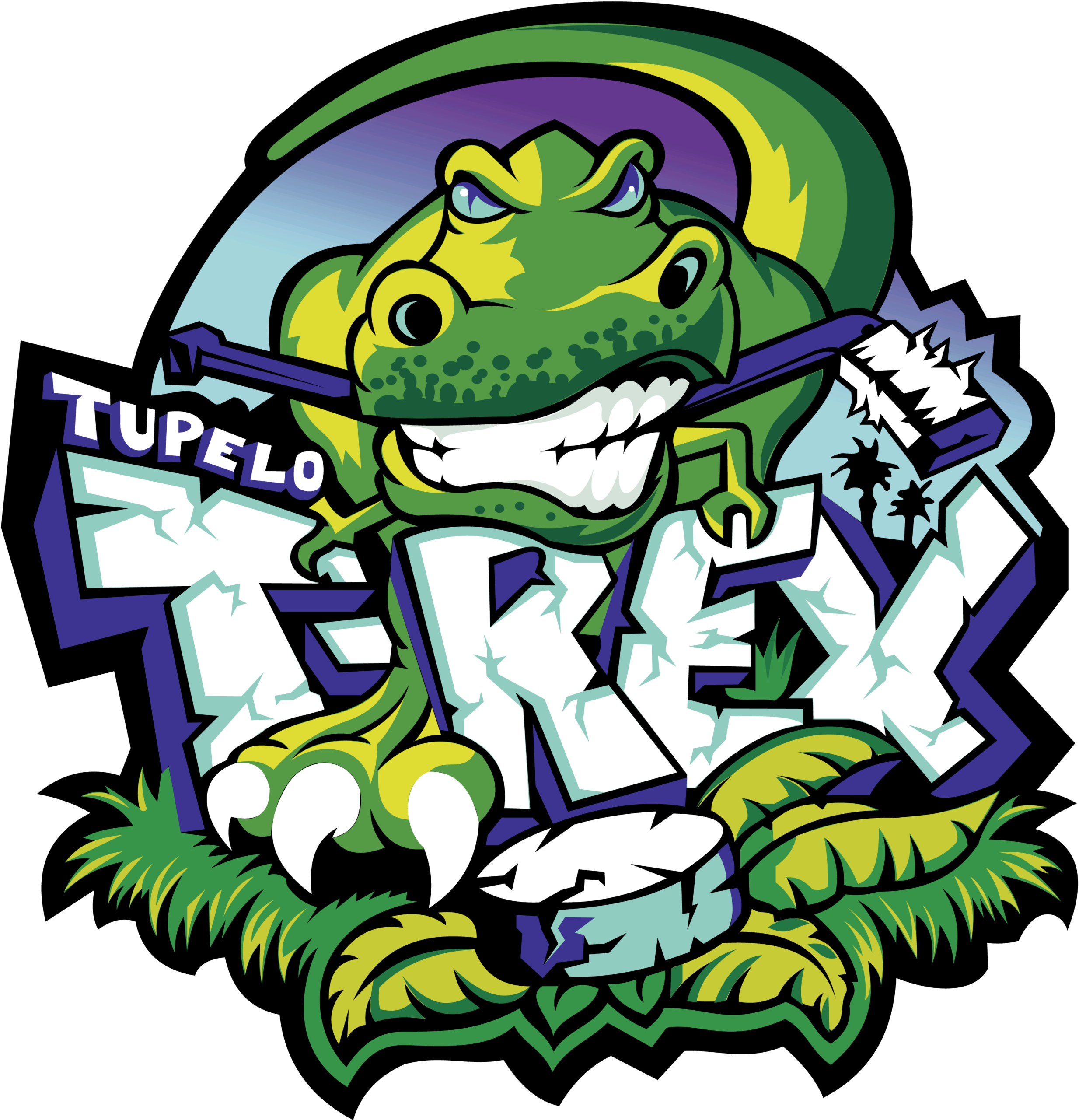 Tupelo-T-Rex-logo-png